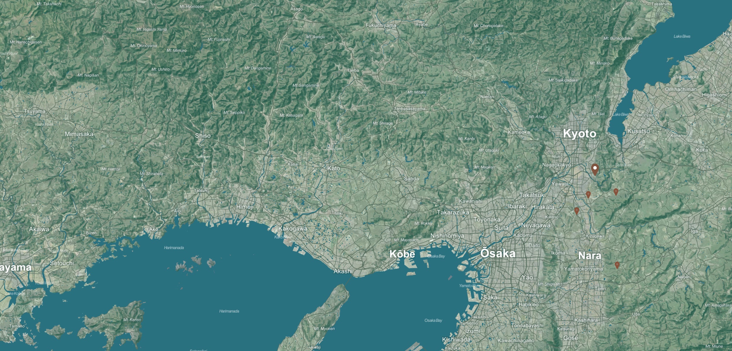 Uji background map desktop