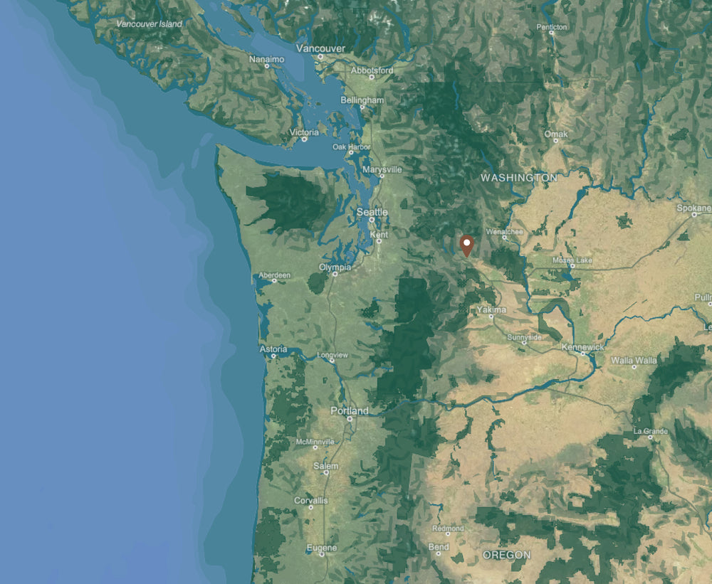 Washington State background map mobile
