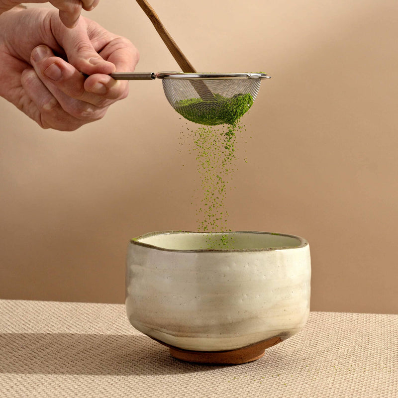 Wabi Sabi Raku Matcha Bowl hover image