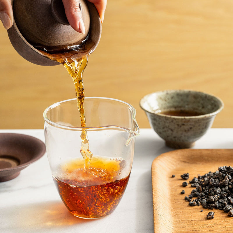 Glass Tea Serving Pitcher hover image